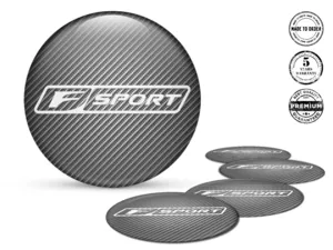 Lexus Decalcomania Cerchio Auto Logo Distintivi Silicone Lusso